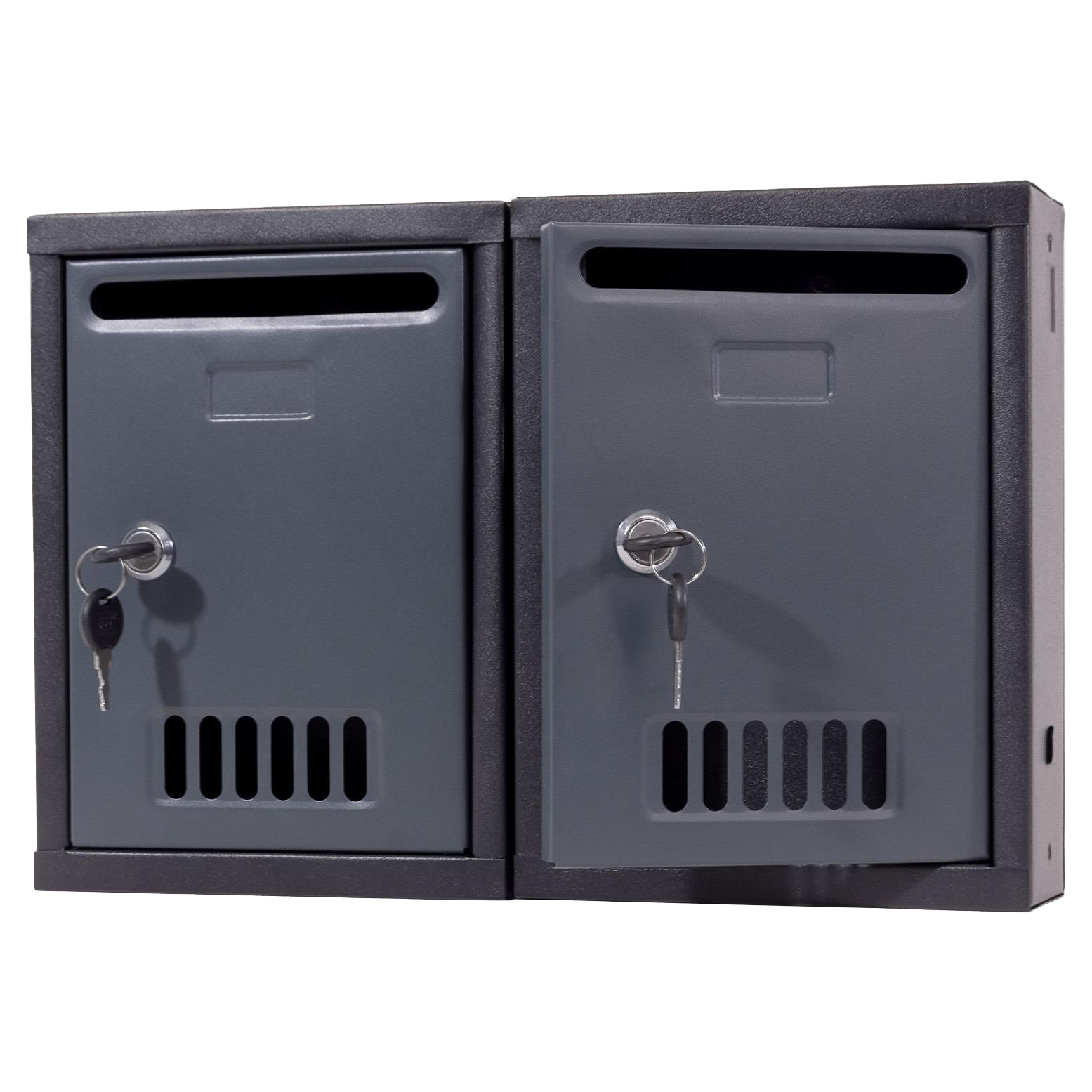 Paslanmaz Çelik Anahtarlı Metal Posta Kutusu – BAB1006