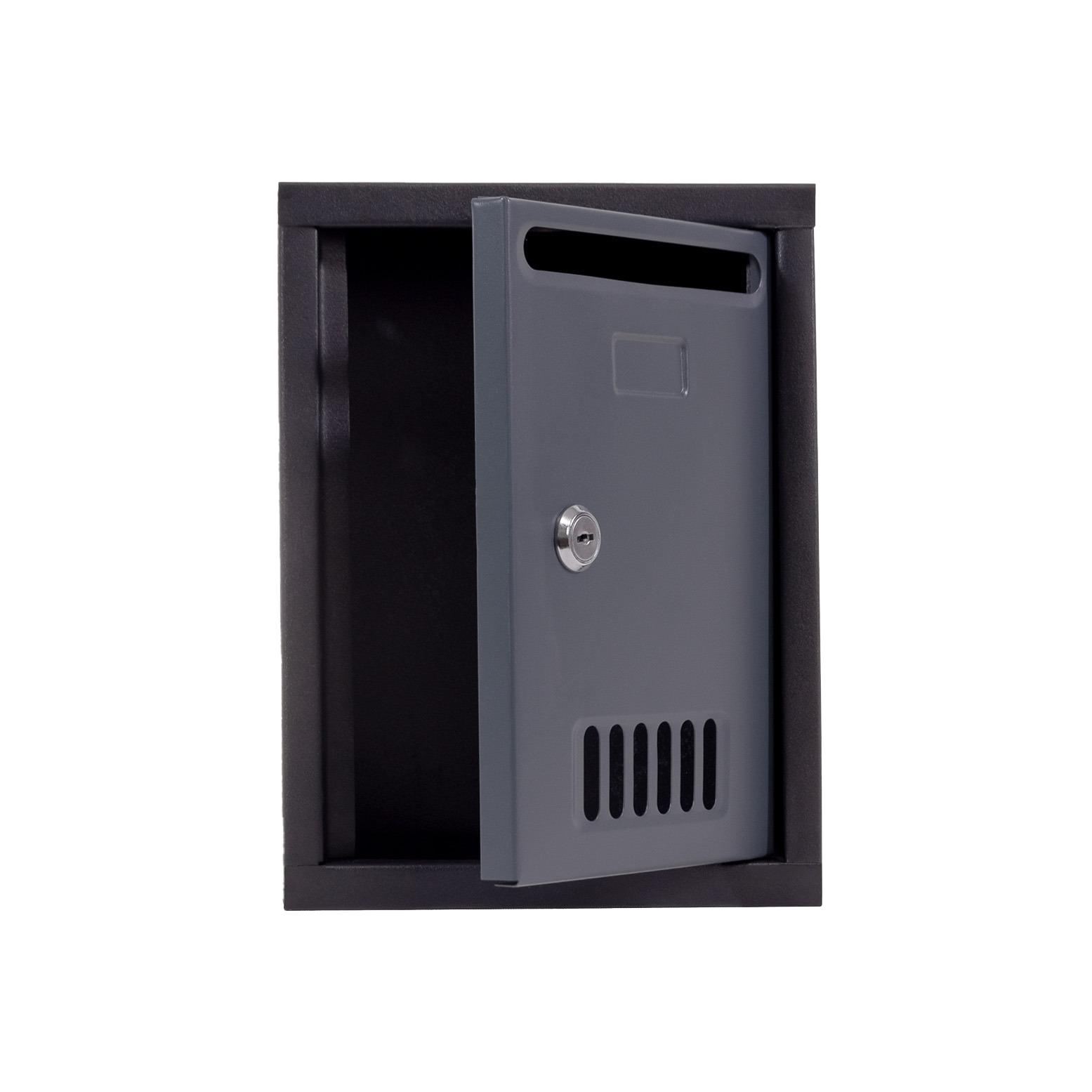 Paslanmaz Çelik Posta Kutusu – BABKP1001 | Modern ve Kilitli Tasarım